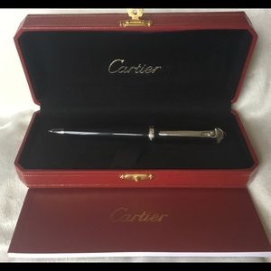 Cartier Diabolo Pen with Black Palladium Finish